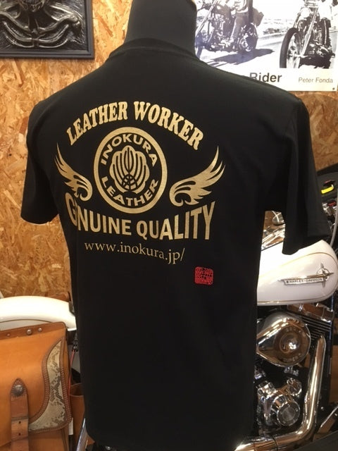 伊の蔵・レザー Tシャツ!