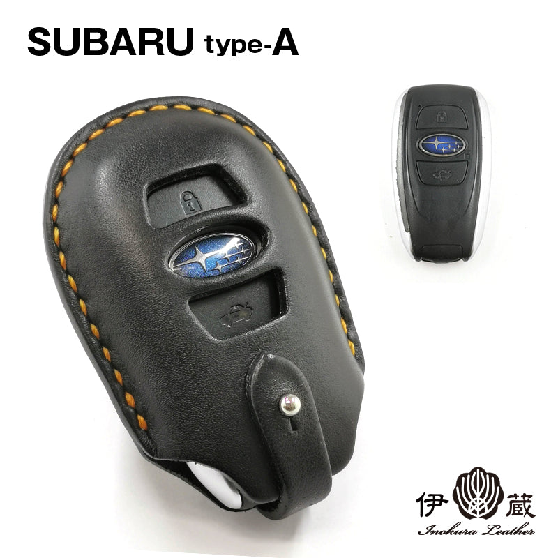 SUBARU type-A スバル キー ケース 手作り 革 手縫い スマートキー 