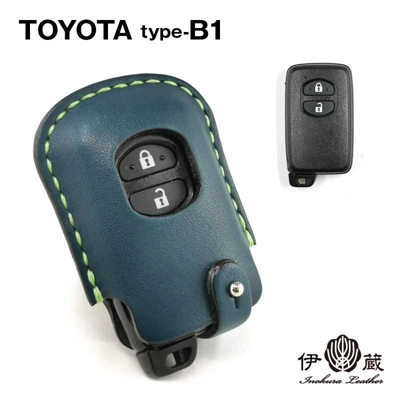 TOYOTA / SUBARU type-B1 トヨタ スバル スマートキーケース ブランド – 【公式】手作りレザー製品の伊の蔵・レザー