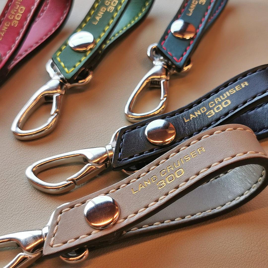 レザーベルトループ オフ会仕様 ランクル300用 ベルトループ Type-A レギュラー 直接刻印