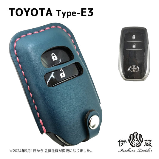 TOYOTA type-E3 ランドクルーザー250(GXグレード) HILUX ハイラックス トヨタヤリス アクア カローラツーリング スポーツ 手作り 革 手縫い
